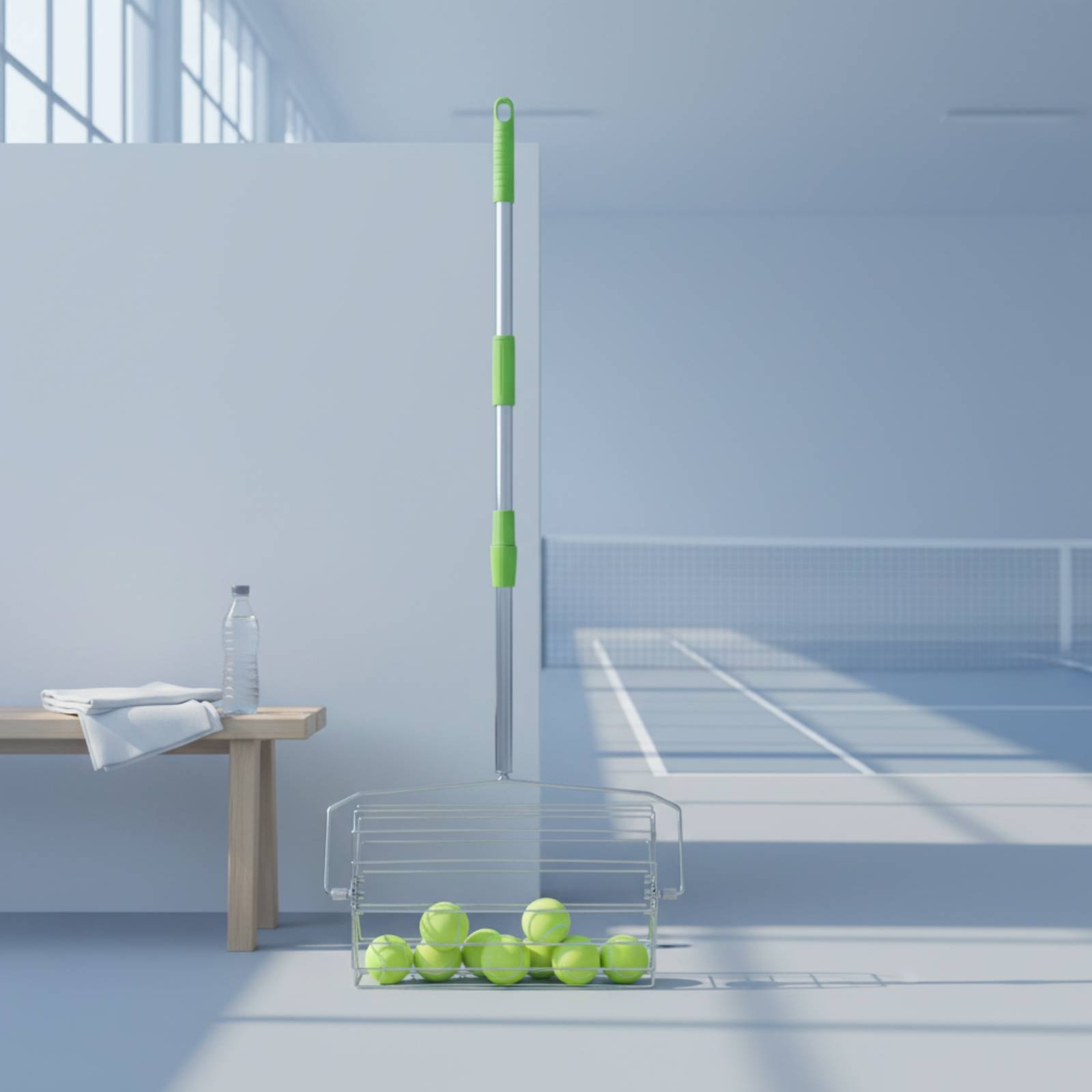 Sports Equipment For Training - Adjustable Pickleball Picker Large Capacity Pickleball