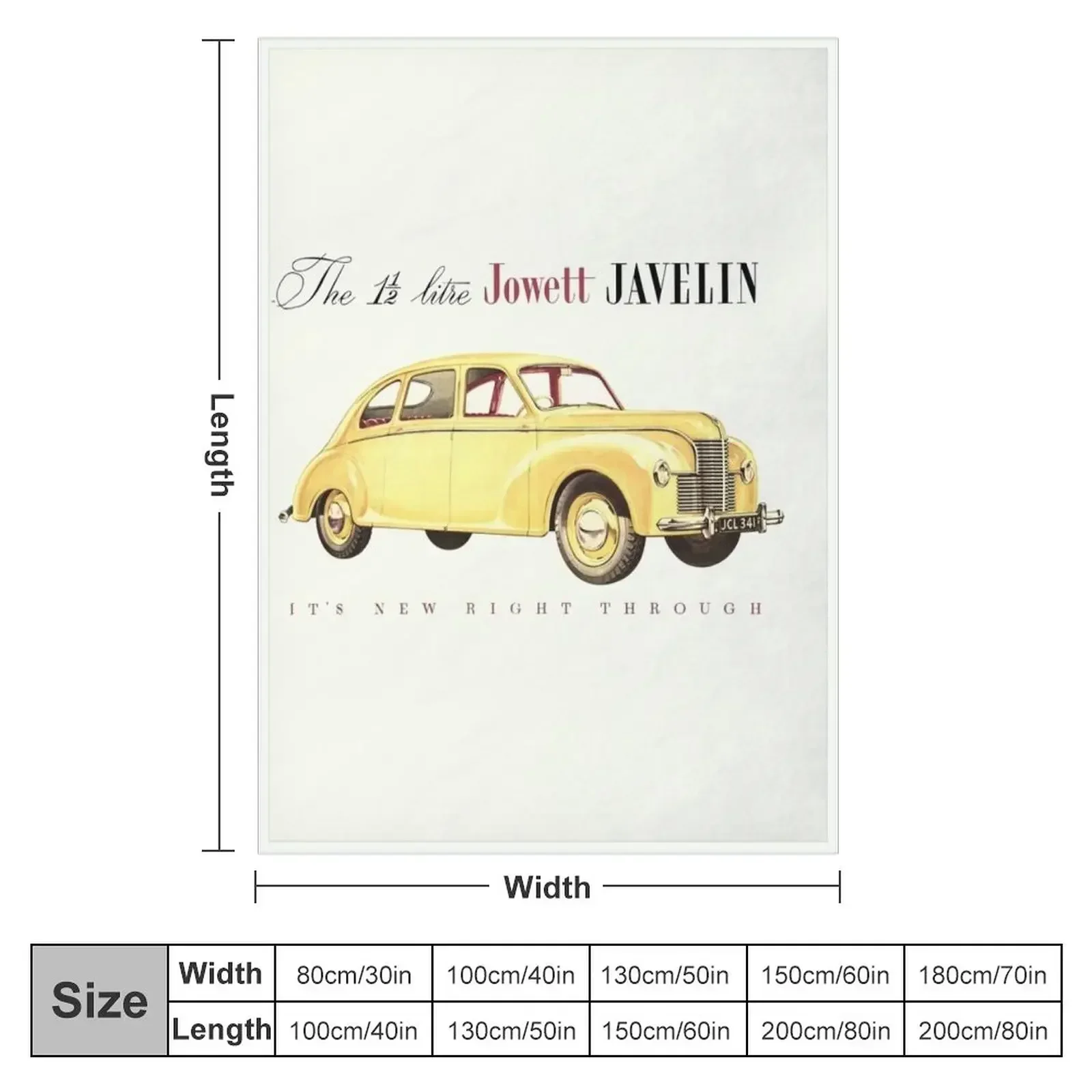 JOWETT JAVELIN Throw Blanket S - Javelin Throwing 评论和价格