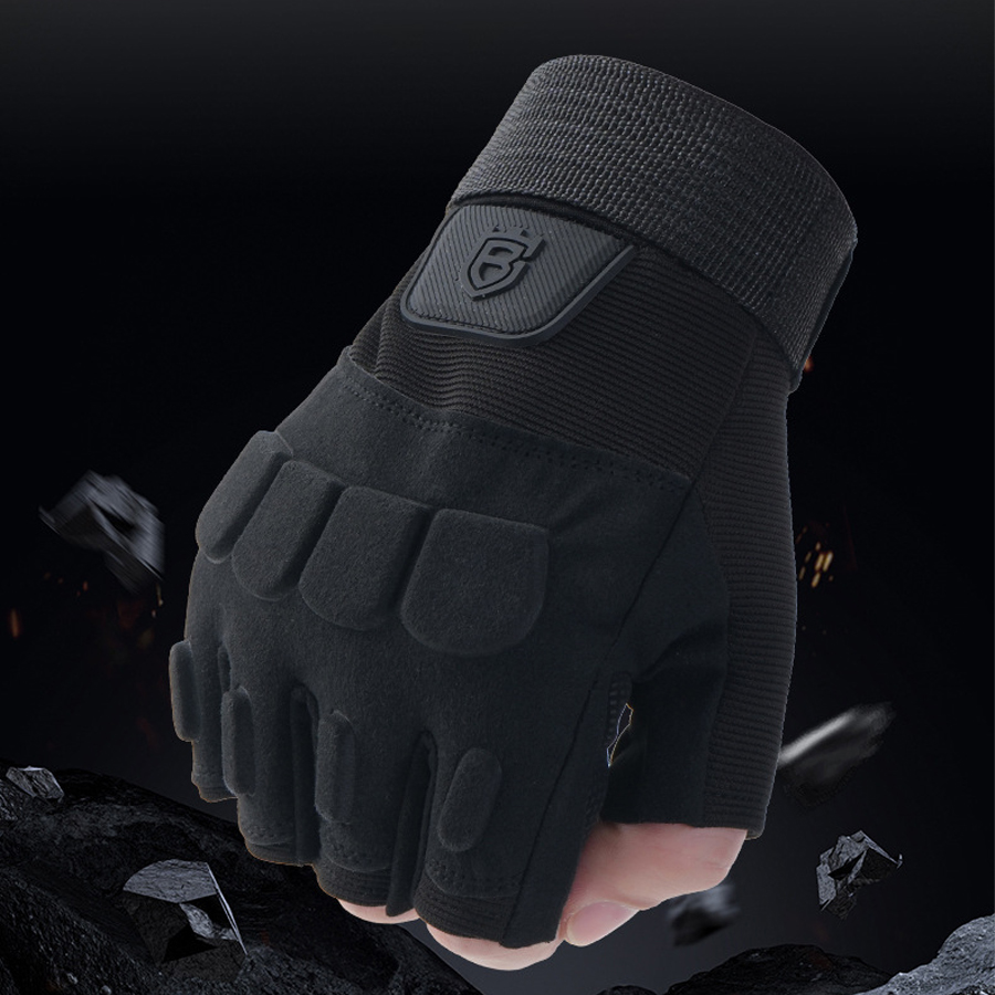 Hunting Training Gloves Half F - Sports Equipment With Names 评论和价格