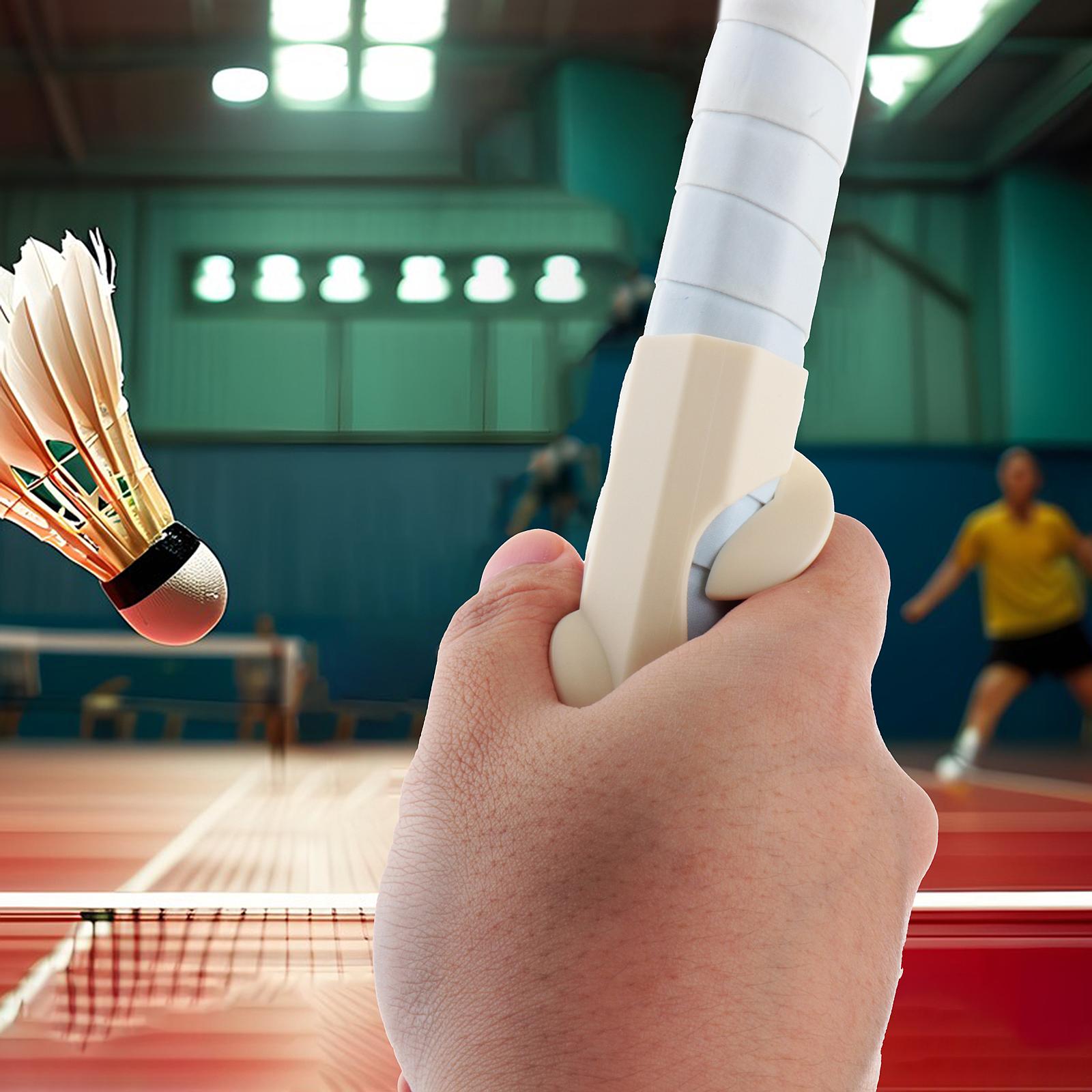 Badminton Grip Aid Posture Cor - Sports Equipment For Badminton 评论和价格