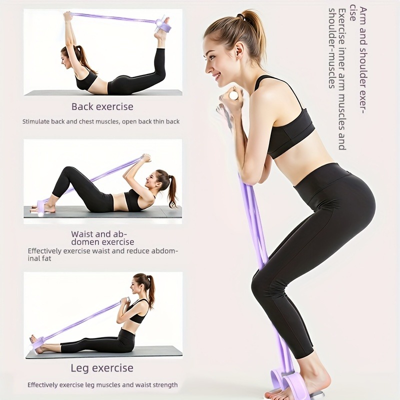 4-Tube Pedal Resistance Band M - Sports Equipment Suppliers 评论和价格