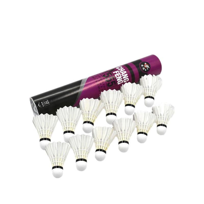 12Pcs/lot Badminton Natural Du - Sports Equipment For Badminton 评论和价格
