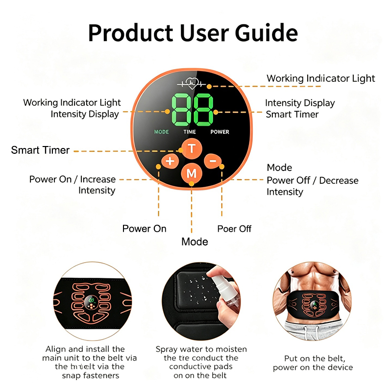 Abdominal Toning Belt Smart Ab - Sports Equipment Suppliers 评论和价格