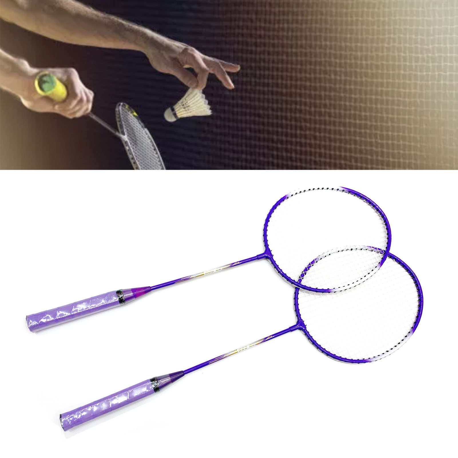 Badminton Rackets Set With Car - Sports Equipment For Badminton 评论和价格